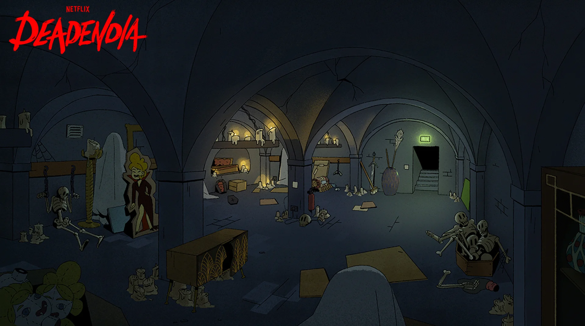 visual development for DeadEnd: Paranormal Park!