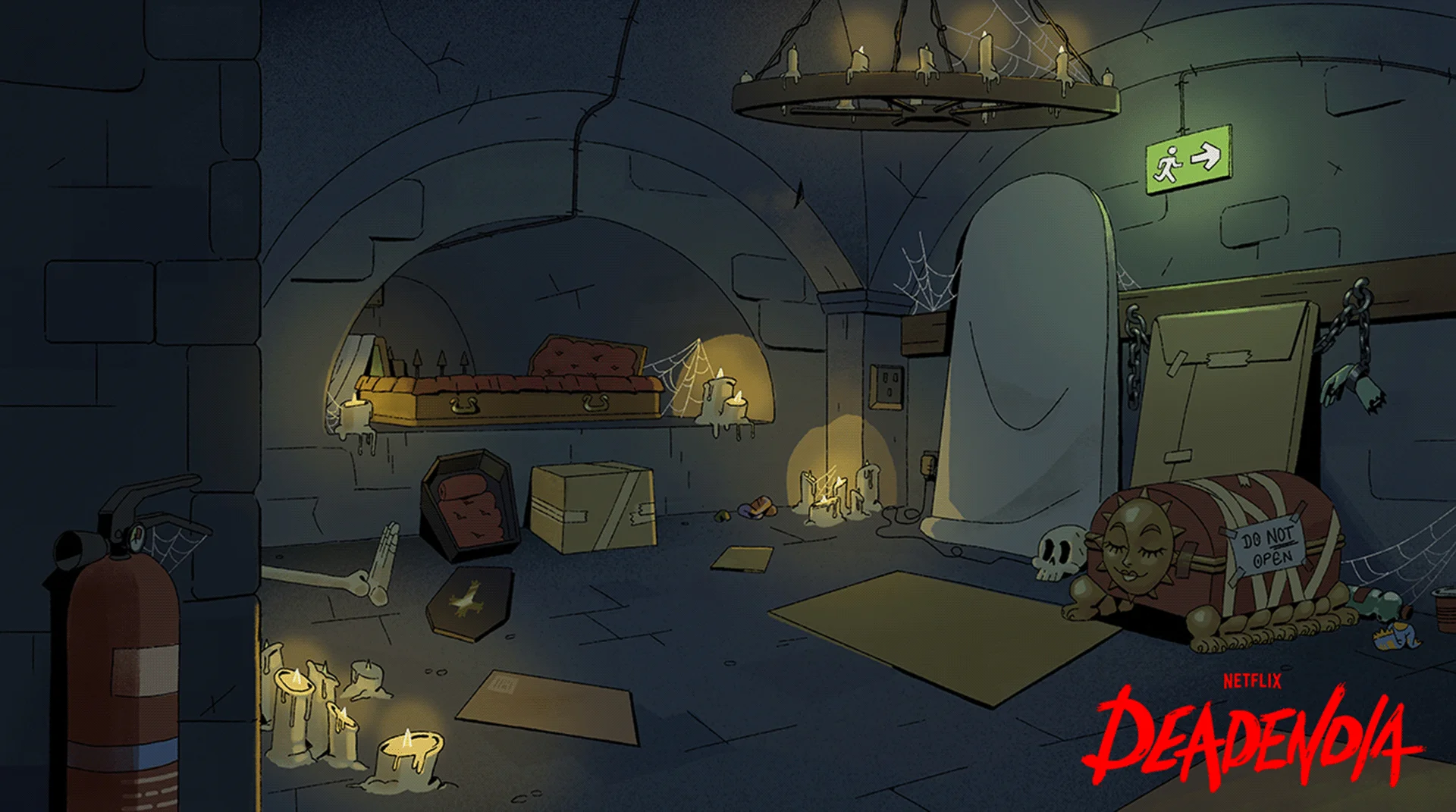 visual development for DeadEnd: Paranormal Park!