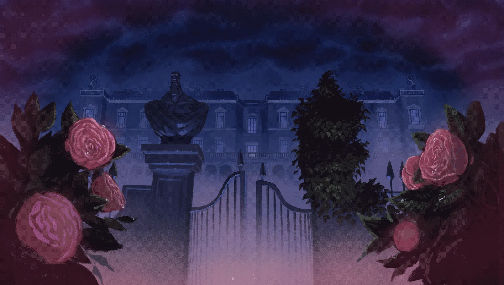 background paint for the short film 'My Husband'