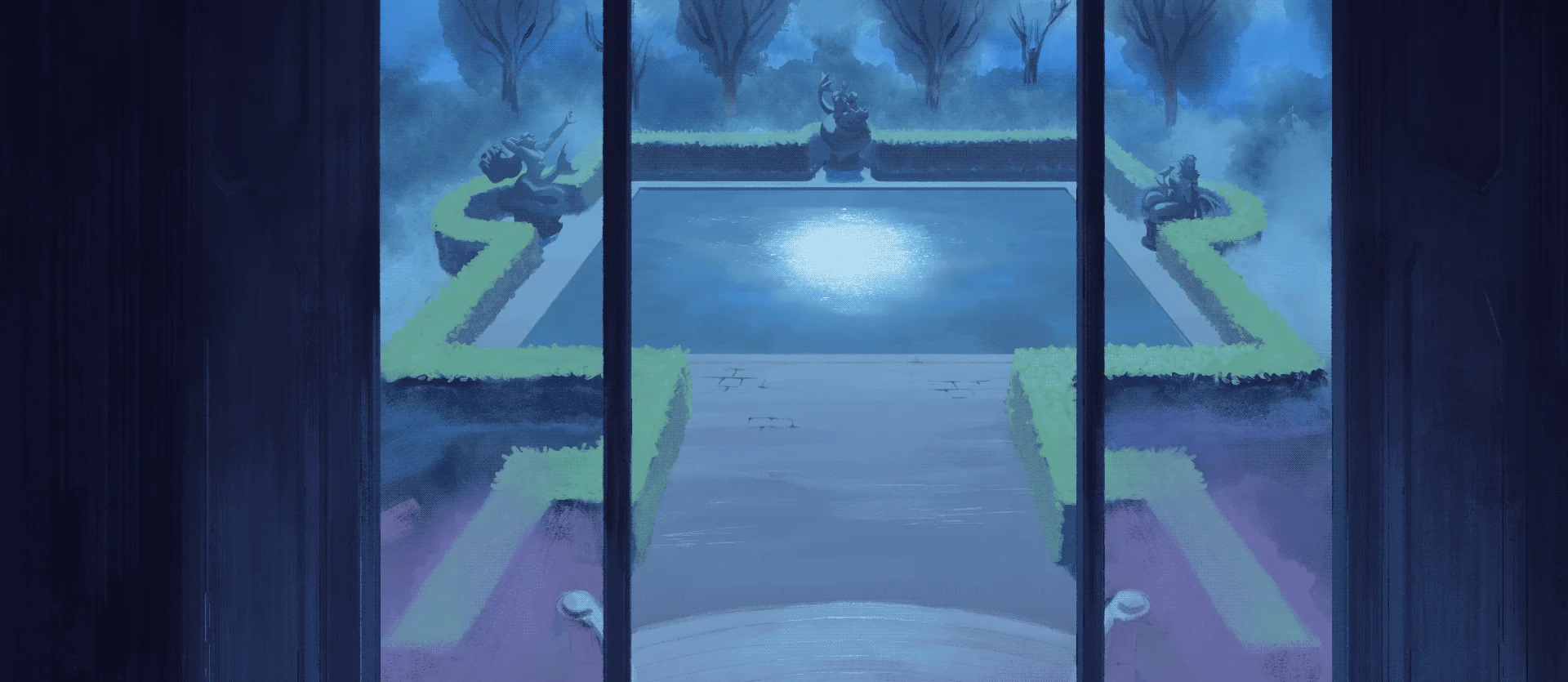 background paint for the short film 'My Husband'