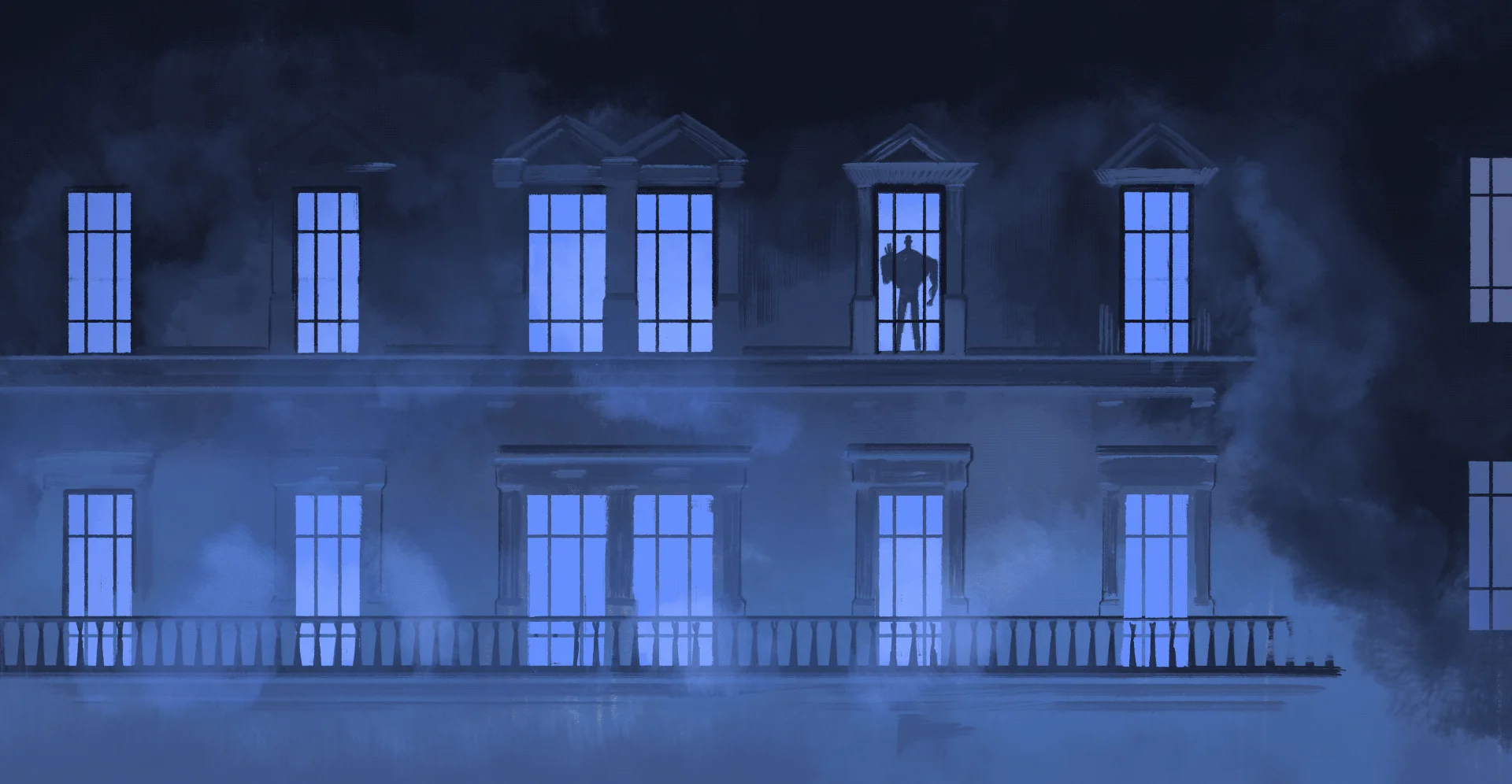 background paint for the short film 'My Husband'
