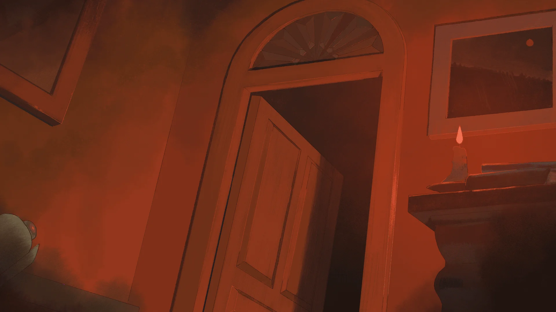 background paint for the short film 'My Husband'