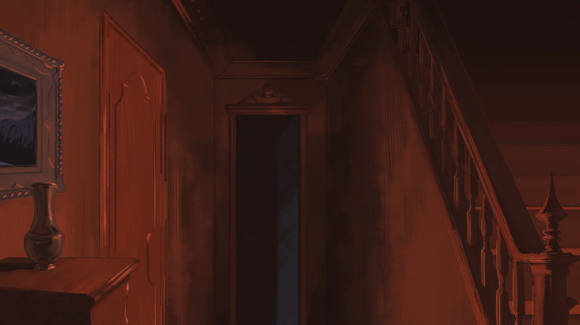 background paint for the short film 'My Husband'