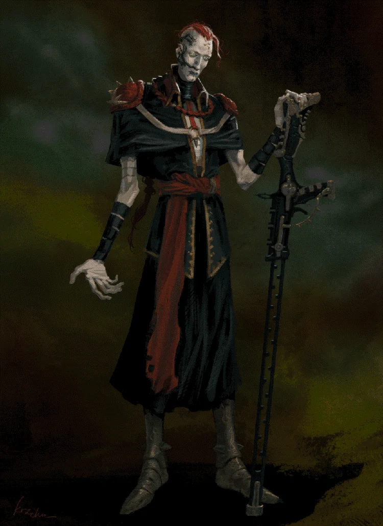portrait of my character Aster