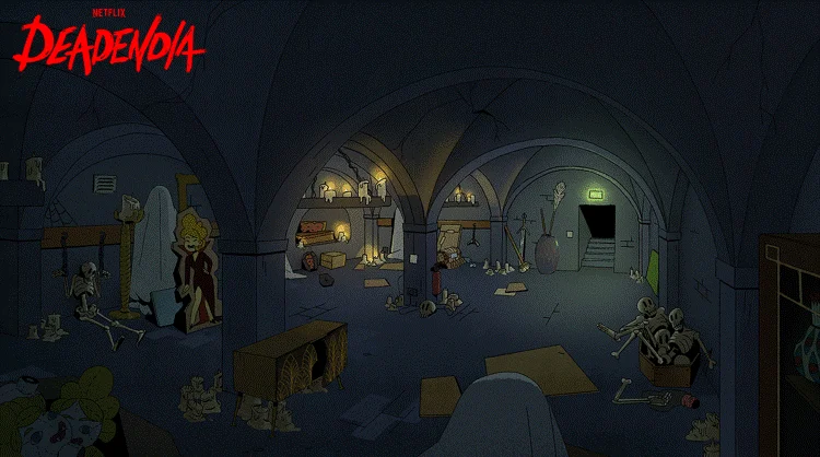 visual development for DeadEnd: Paranormal Park!